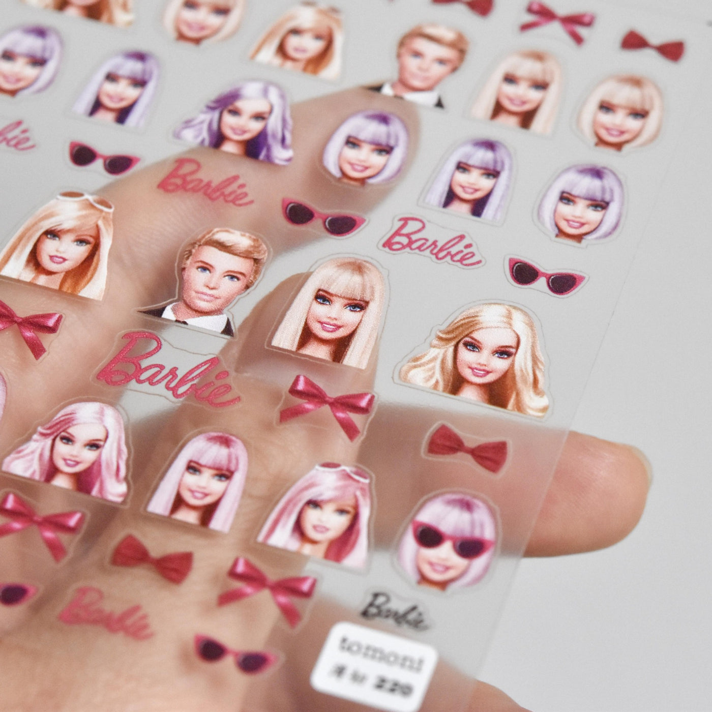 Kawaii Barbie Barbie Nails Stickers Self-Adhesive Teenitor Nail Art  Decoration Barbie Doll Accessories Girls Toys For Children | lupon.gov.ph
